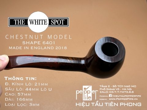 Dunhill Chestnut Model - Shape 6401 - Made in England 2018