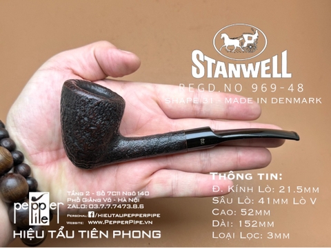 Stanwell Regd.no 969-48 - Shape 31 - Handmade in Denmark