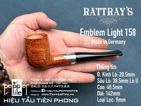 Rattray’s Emblem Model - Smooth Light - Shape 158 - Made in Germany