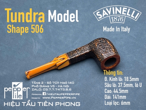 Savinelli Tundra Rustic Shape 506
