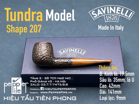 Savinelli Tundra Rustic Shape 207