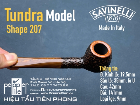 Savinelli Tundra Rustic Shape 207