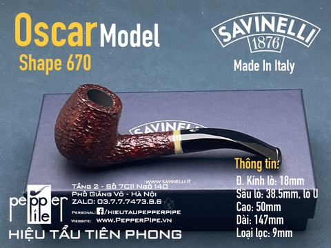 Savinelli Oscar Shape 670