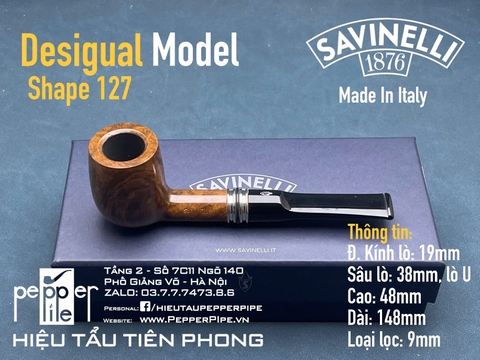 Savinelli Desigual Smooth Shape 127