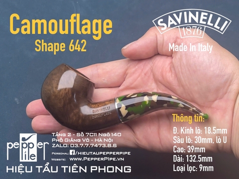 Savinelli Camouflage Smooth Shape 642