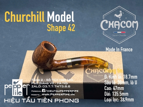 Chacom Churchill Smooth Shape 42