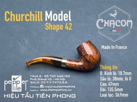 Chacom Churchill Smooth Shape 42