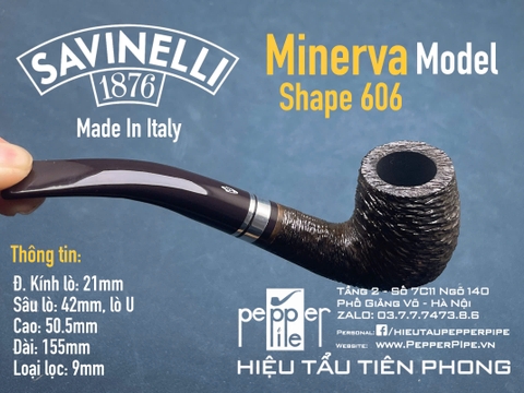 Savinelli Minerva Rustic Shape 606