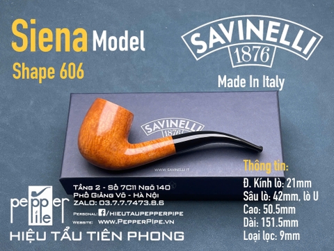 Savinelli Siena Smooth Shape 606