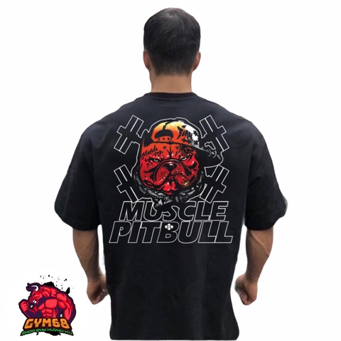ÁO OVERSIZE MUSCLE PITBULL