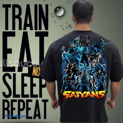 ÁO OVERSIZE TEAM SAIYANS