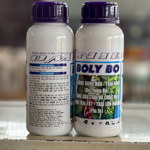 PHÂN BÓN LÁ ĐA LƯỢNG - VI LƯỢNG BOLY BO