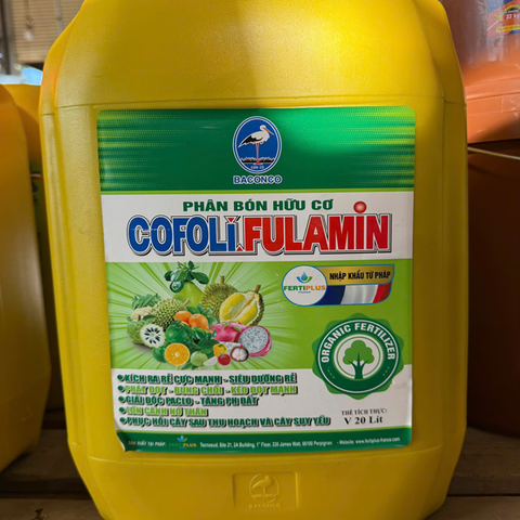 PHÂN BÓN HỮU CƠ COFOLI FULAMIN 20L