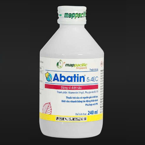 THUỐC TRỪ SÂU MAP ABATIN 5.4EC 240ML