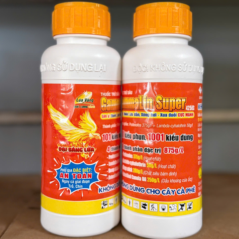THUỐC TRỪ SÂU LÚA VÀNG GAMMALIN SUPER 425EC