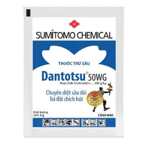 THUỐC TRỪ SÂU SUMITOMO CHEMICAL DANTOTSU 50WG 60GR