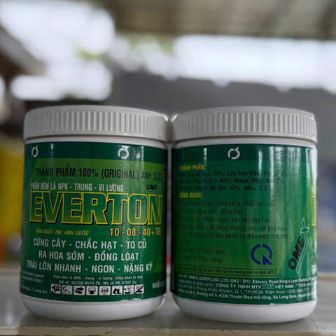 PHÂN BÓN LÁ NPK - TRUNG - VI LƯỢNG BOLY OMEX EVERTON 10-08-40