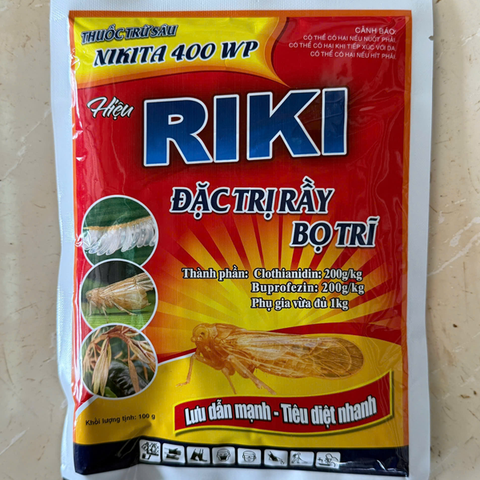 THUỐC TRỪ SÂU MÙA VÀNG RIKI 400WP 100G