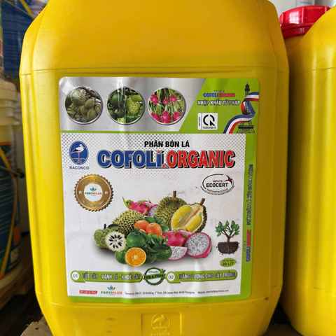 PHÂN BÓN LÁ COFOLI ORGANIC 20L
