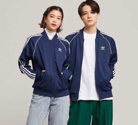 Áo Khoác Thể Thao Adidas Adicolor Classic Primeblue SST Jacket - HK7340 - Màu Xanh Navy