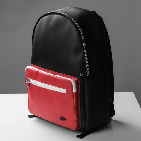 Balo Thời Trang - Thể Thao - Du Lịch Lacoste Classic Backpack Red/Black