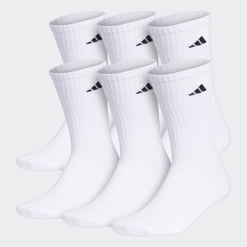 Vớ/ Tất Adidas Cổ Cao Athletic Cushioned Crew Socks (2 Màu Trắng - Đen)