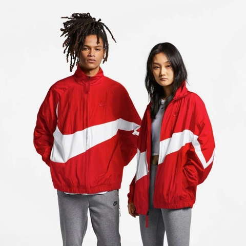 Áo Khoác Gió Unisex Nam Nữ Nike Sportswear Big Swoosh Woven Jacket Ar3133-658