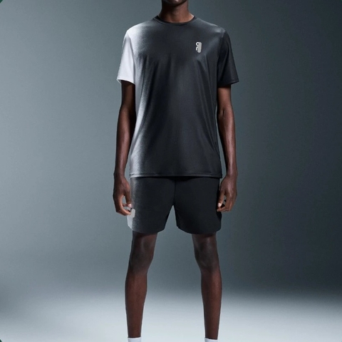 Bộ Quần Áo Thể Thao Tennis Pickleball Cộc Tay Thoáng Mát ON Court - Đen