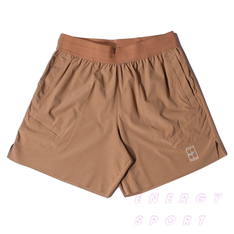 Quần Short Thể Thao Tennis Pickleball Thoáng Khí NK Cao Cấp - Nâu