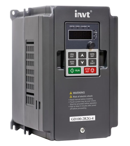 BIẾN TẦN BƠM INVT 2.2KW 3PHA/380V (GD100-2R2G-4-PV)