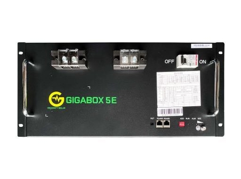 Pin lithium GIGA BOX 5E 100AH  - DUNG LƯỢNG LƯU TRỮ 5KW - 5000Ah