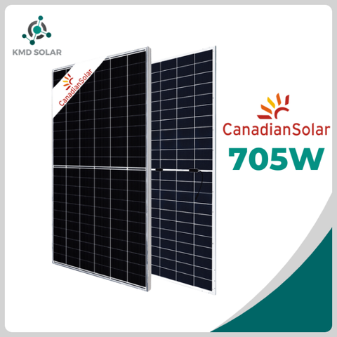 Tấm Pin Năng Lượng Mặt Trời Canadian Solar 705W