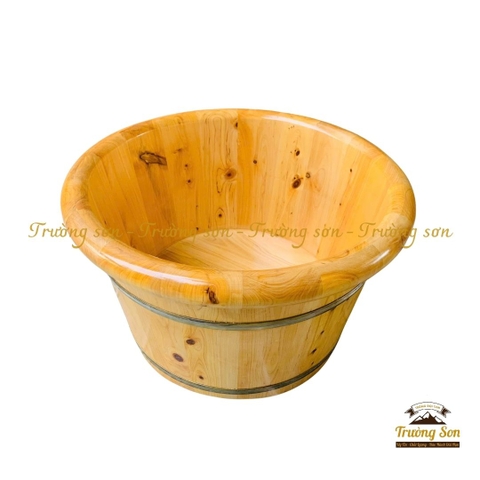 Chậu gỗ ngâm chân tuyết tùng