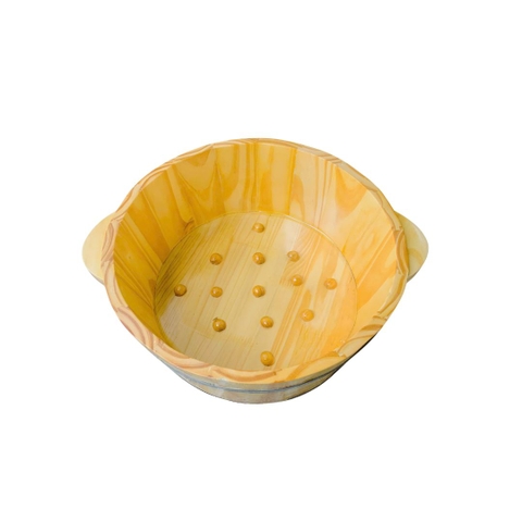 Chậu gỗ ngâm tay, làm nail