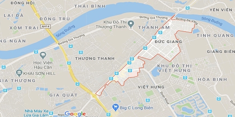 Những khu đất sắp thu hồi để mở đường ở phường Đức Giang, Long Biên, Hà Nội (phần 1)