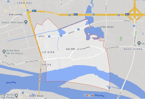 Đường sẽ mở theo quy hoạch ở xã Hải Bối, Đông Anh, Hà Nội (phần 5)