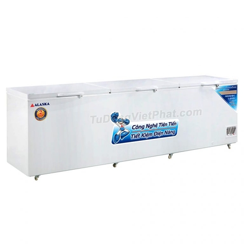 Tủ đông Alaska HB-1500C 1 ngăn đông 3 nắp dỡ 1500L dàn đồng