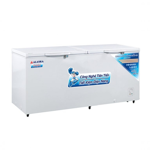 Tủ đông Alaska HB-890C 890L 1 ngăn đông dàn đồng