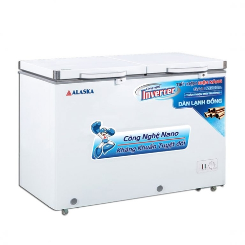 Tủ đông Alaska BCD-4568CI Inverter 2 ngăn đông mát