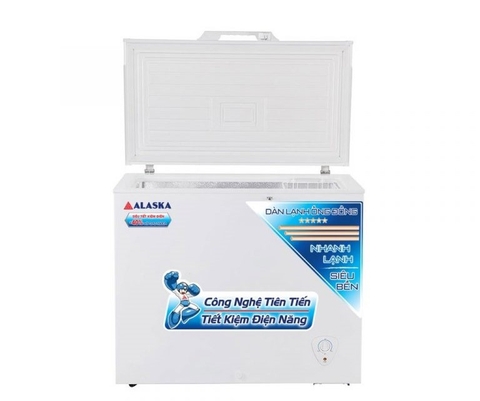 Tủ đông mini 200L Alaska BD-200C 1 ngăn đông dàn đồng