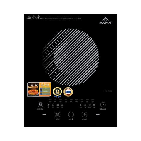 Bếp từ đơn bảo hành 14 tháng