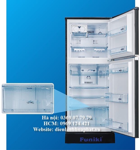 Tủ lạnh Hòa Phát Funiki FR-136ISU có quạt gió tuần hoàn chống đóng tuyết