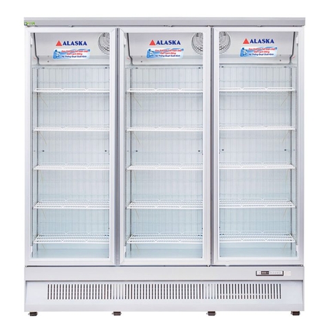 Tủ đông đứng mặt kính Alaska IFG-1100 1100L 3 cánh