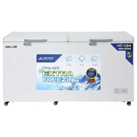 Tủ đông lớn Hòa Phát 1 ngăn 2 cánh HPF AD6544 800 lít