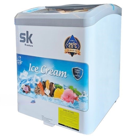 Tủ kem kính lùa Sumikura SKF-220S/FS 160L