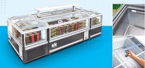 Tủ đông Sumikura SKIF-150.TS mặt kính 500L