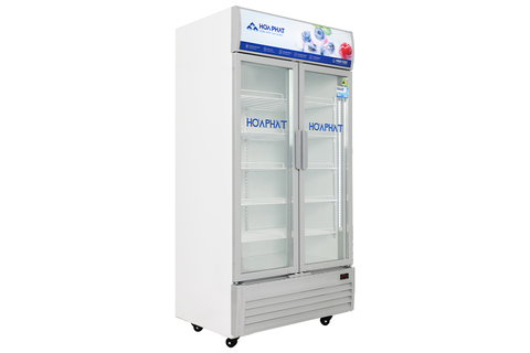 Tủ mát trưng bày Hòa Phát 1 ngăn 2 cánh HSR D8723 1100 lít