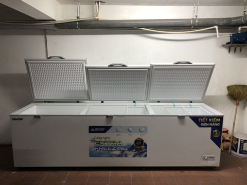 Tủ đông dung tích lớn Hòa Phát 1 ngăn ĐÔNG 3 cánh HPF AD61190 1200 Lít DÀI 3,1 MÉT