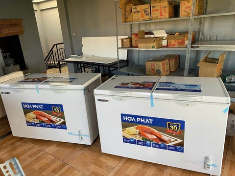 Tủ đông Hòa Phát 1 ngăn 1 chế độ đông HPF AD6352 600L (lòng sử dụng trong 352L)