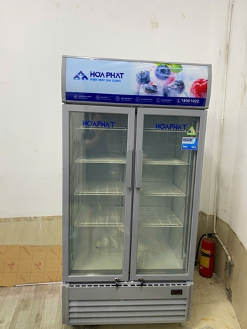 Giao tủ mát 2 cánh HSR D6526 cho khách ở Ngõ 402 Mỹ ĐÌnh- Hà Nội